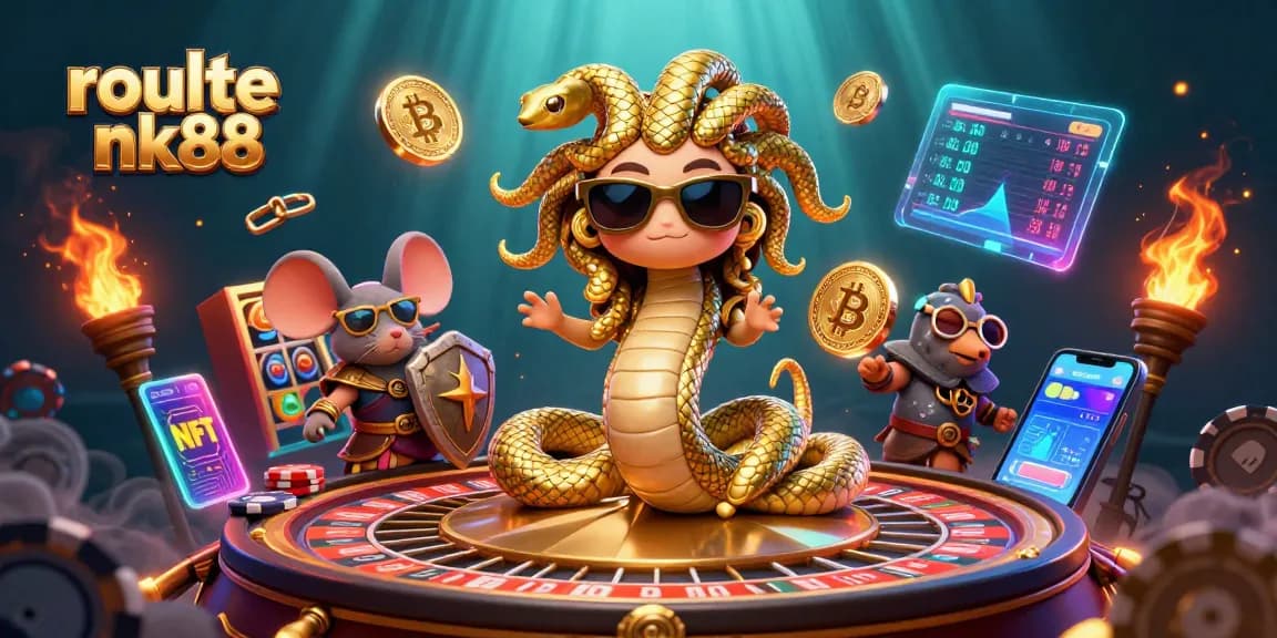 Engage in thrilling gameplay with roulette nk88 and vibrant casino elements amidst dynamic animations.