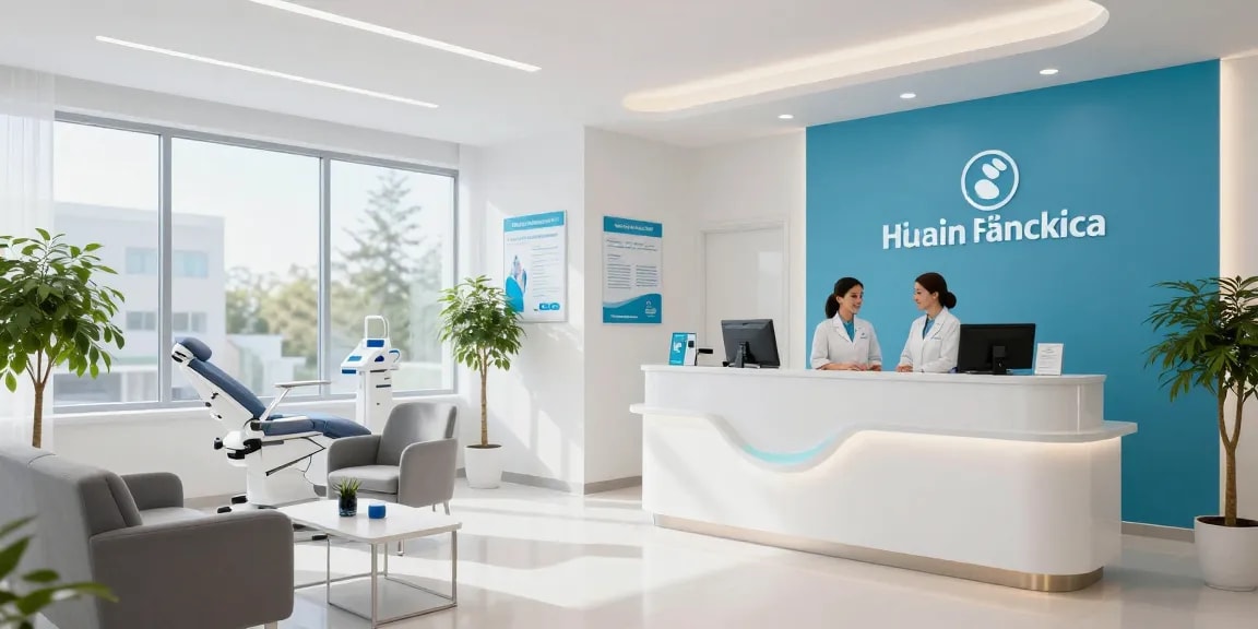Hair transplant Turkey at a modern healthcare clinic, showcasing patient care, medical services, and doctor consultations.