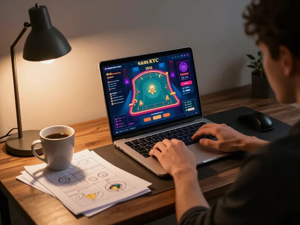 Participer à des jeux de casino crypto sans KYC 2026 à domicile avec des notes stratégiques et une interface dynamique