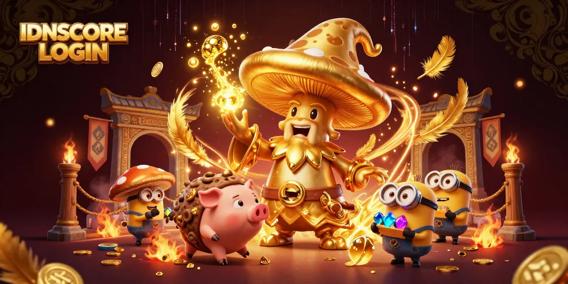 Experience thrilling gameplay with IDNSCORE LOGIN featuring magical elements and rich casino themes.