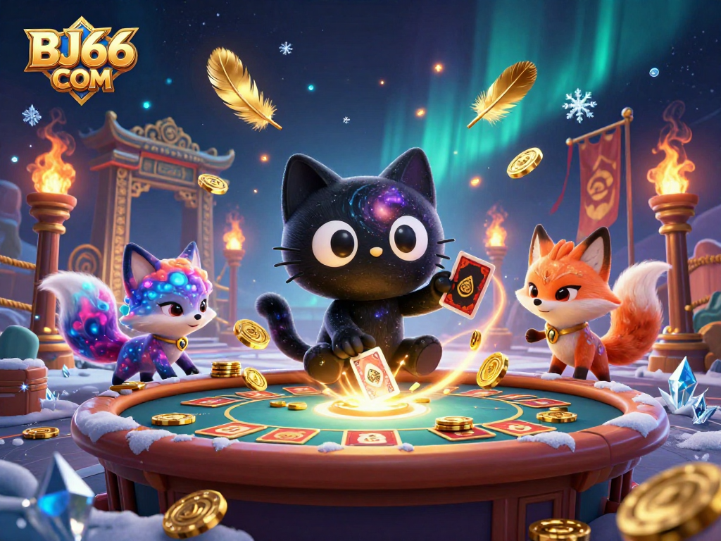 Experience excitement at BJ66 COM with a cosmic casino atmosphere and engaging characters.