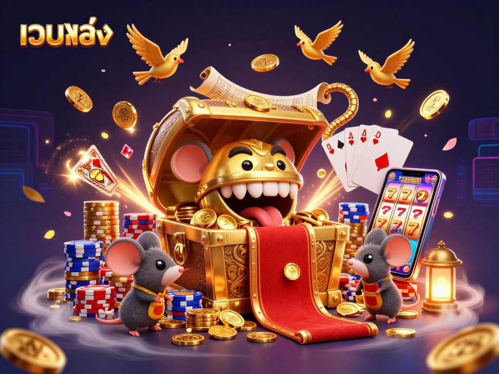 Experience the thrill of เว็บตรง online slots and casino action with sparkling gems and golden treasures.