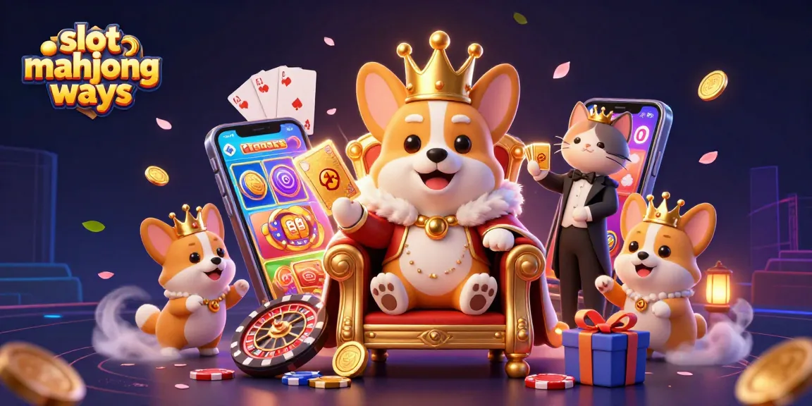 Engage in the thrilling slot mahjong ways adventure with royal corgi and captivating gaming elements.