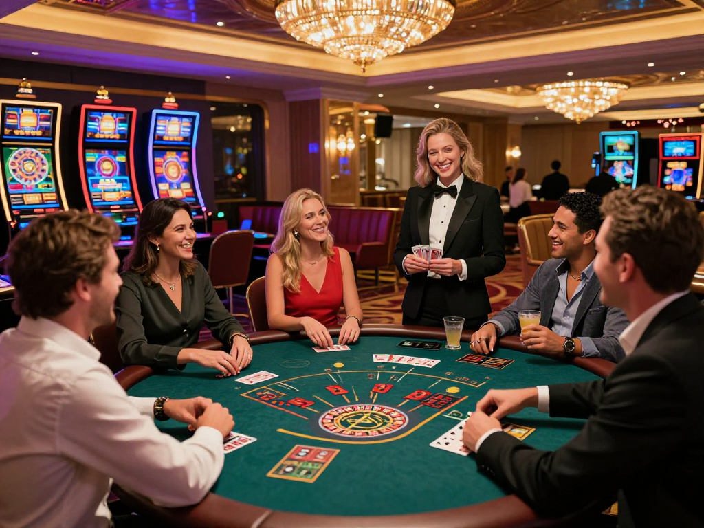 Esperienza coinvolgente nei migliori casino non AAMS con giochi vari e atmosfera vivace.